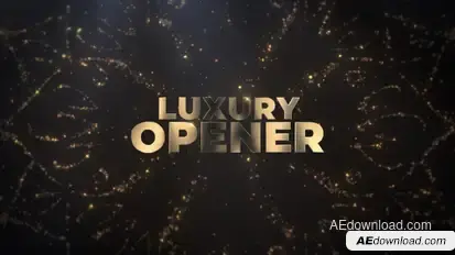 Luxury Opener Titles template preview