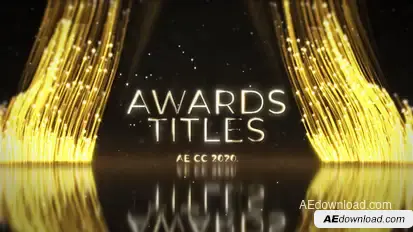 Luxury Premium Awards Titles Logo Stings template preview