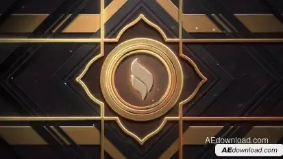 Luxury Royal Black Gold Logo Logo Stings template preview