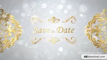 Luxury Royal Wedding Titles Titles template preview
