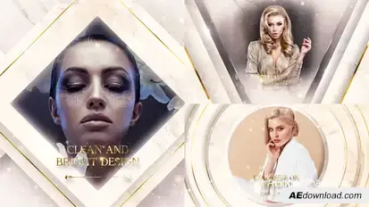 Luxury Slideshow Video Displays template preview