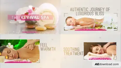 Luxury Spa Showcase Openers template preview
