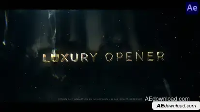 Luxury Titles Opener Titles template preview