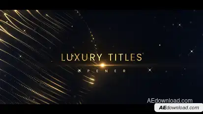 Luxury Titles Opener Openers template preview