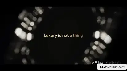 Luxury Trailer Titles template preview