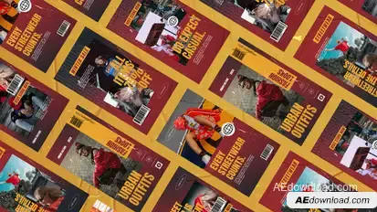 Lyon Urban Hypebeast Stories Product Promo template preview