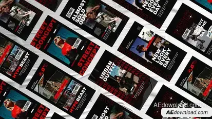 Madness Streetwear Fashion Instagram Reel Product Promo template preview