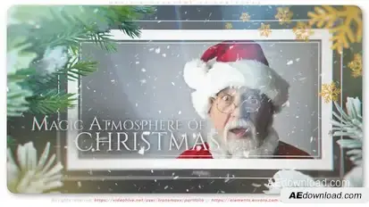 Magic Atmosphere of Christmas Openers template preview