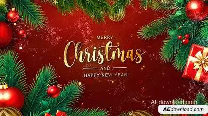 Magic Christmas Intro Openers template preview