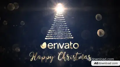 Magic Christmas Logo Logo Stings template preview