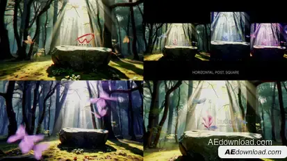 Magic Forest Unveil Openers template preview
