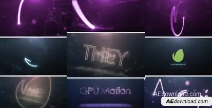 Magic Light Logo Stings template preview