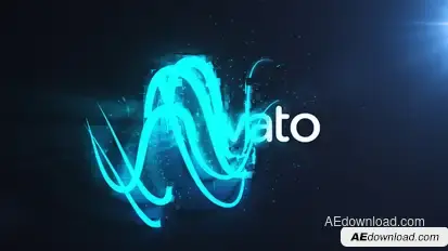 Magic Lights Logo Reveal Logo Stings template preview