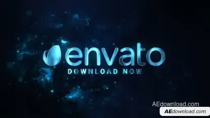 Magic Particles Titles Titles template preview