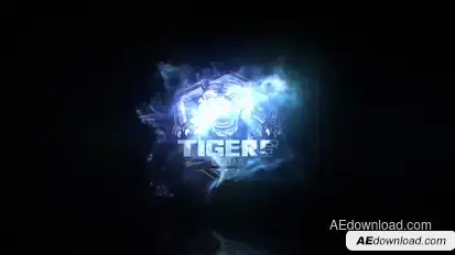 Magic Smoke Reveal Logo Stings template preview