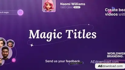 Videohive Magic Titles 46897866 Titles template preview
