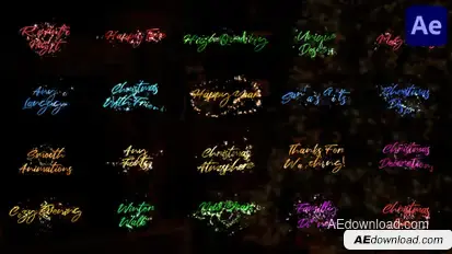 Magic Titles | After Effects Titles template preview
