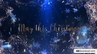 Magical Christmas Opener Openers template preview