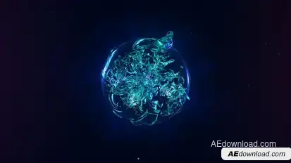 Magical Water Logo Reveal Logo Stings template preview