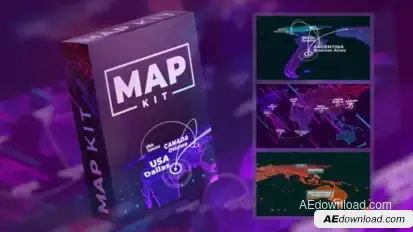Map Kit Elements template preview