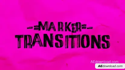 Marker Transitions Elements template preview