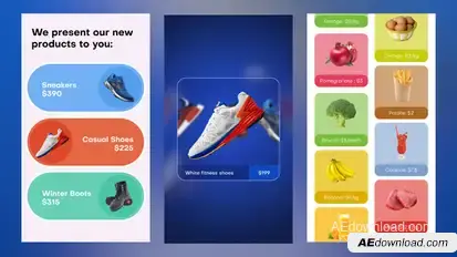 Market: Instagram Stories Product Promo template preview