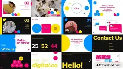 Marketing Agency Promo Openers template preview