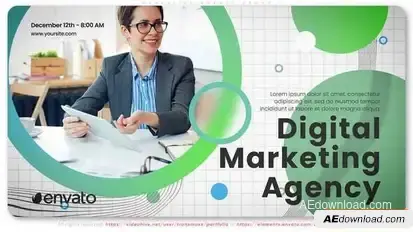 Marketing Agency Promo Openers template preview