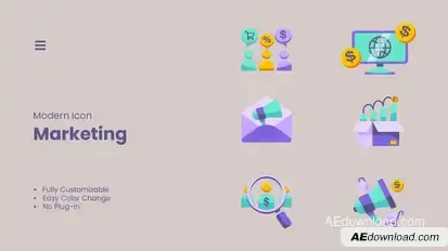 Marketing Element Elements template preview