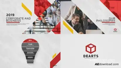 Marketing Explainer Video Displays template preview