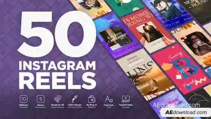 Marketing Instagram Reels Product Promo template preview
