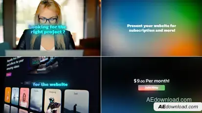 Marketing Web Promo Product Promo template preview