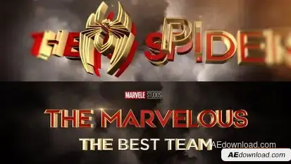 Marvelous Heroes Intro Openers template preview