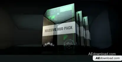 Massive Hud Pack Video Displays template preview