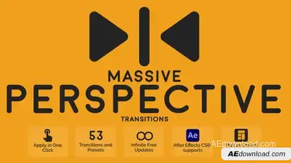 Massive Perspective Transitions Elements template preview