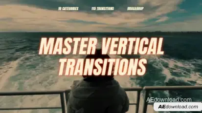 Master Vertical Transitions Elements template preview