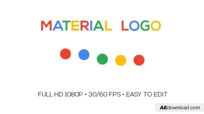 Material Logo Logo Stings template preview
