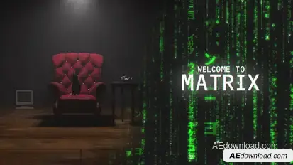 Matrix Intro Openers template preview