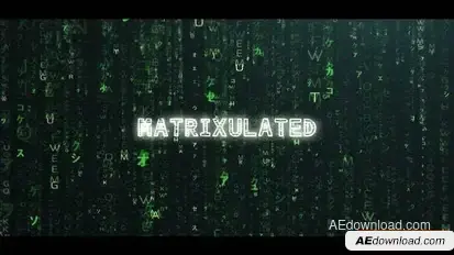 Matrix Opener Openers template preview
