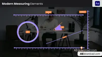 Measuring Titles Infographics template preview