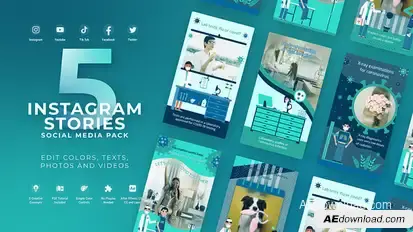 Medical and Healthcare Promo Covid 19 HMPV Vertical Intro Video Displays template preview