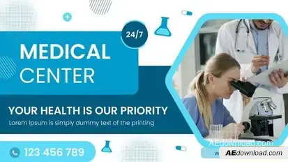 Videohive Medical Center Promo 56859075 Openers template preview