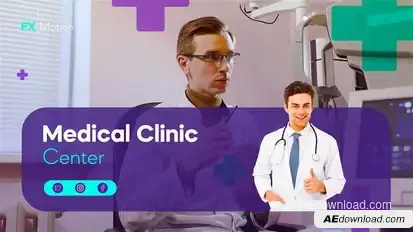 Medical Clinic Center Openers template preview
