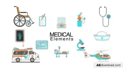 Medical Elements Elements template preview