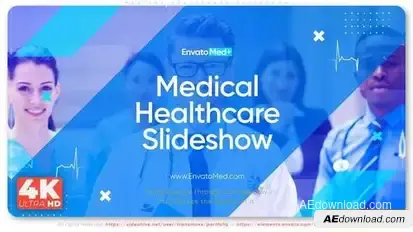 Medical Healthcare Slideshow Openers template preview