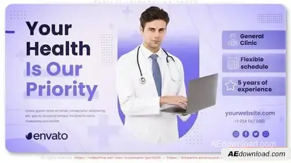 Medical Information Promo Openers template preview