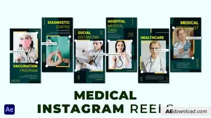 Medical Instagram Reels | After Effect Product Promo template preview