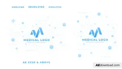 Medical Logo Reveal Logo Stings template preview