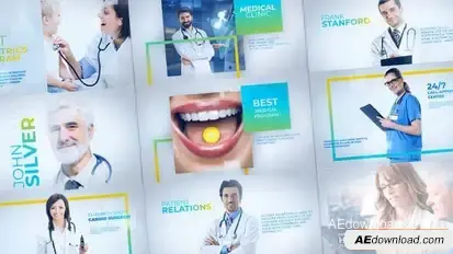 Videohive Medicals – Medicine Healthcare Slideshow Video Displays template preview