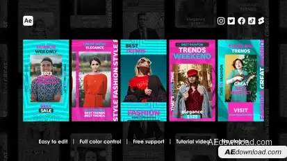 Mega Sale Instagram Stories Product Promo template preview